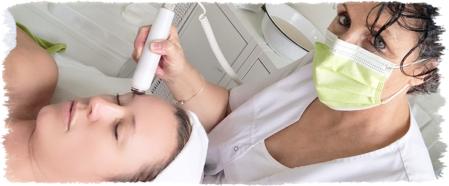 Behandlug coldplasma von La Bellaposa Professionelles coldplasma La Bellaposa Schmitten